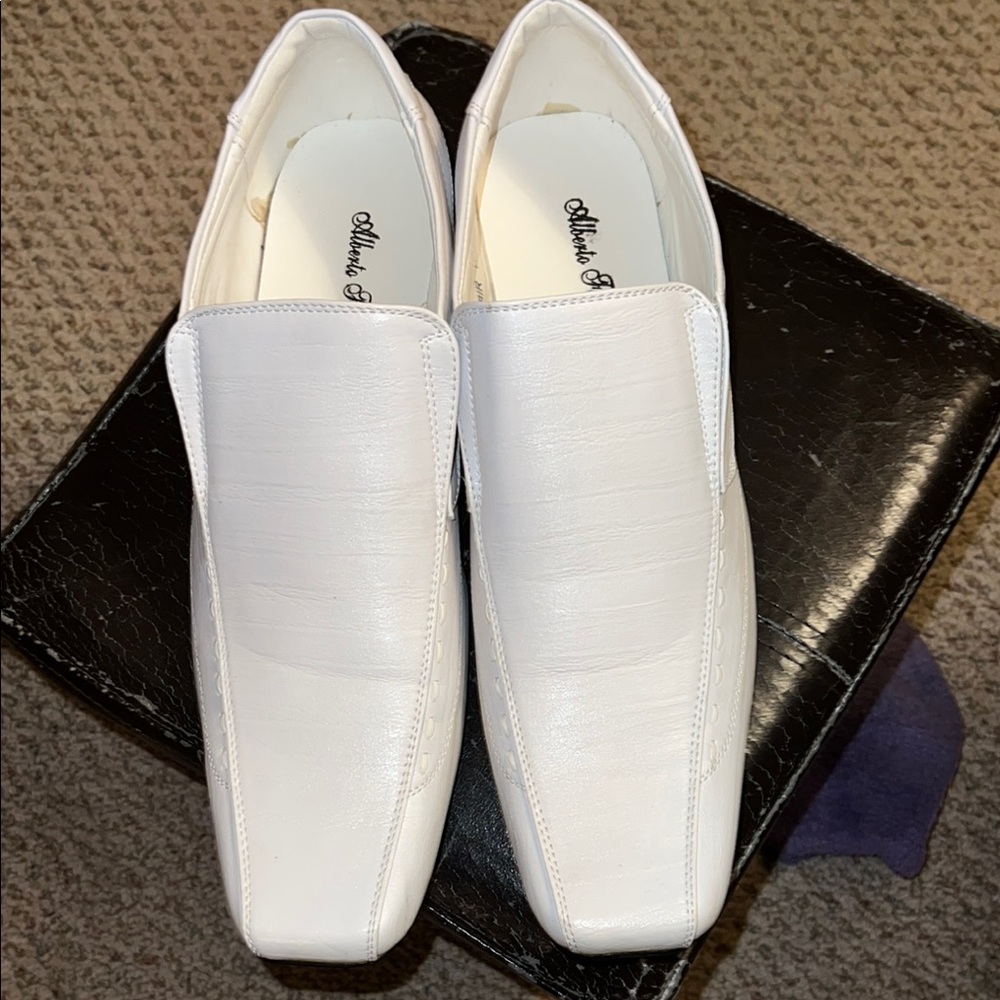 Alberta Ferretti White Loafers for Men